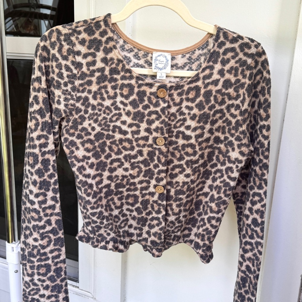 Leopard Print Long Sleeve